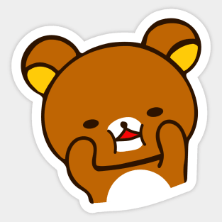 Rilakkuma Scrunchy Face Sticker